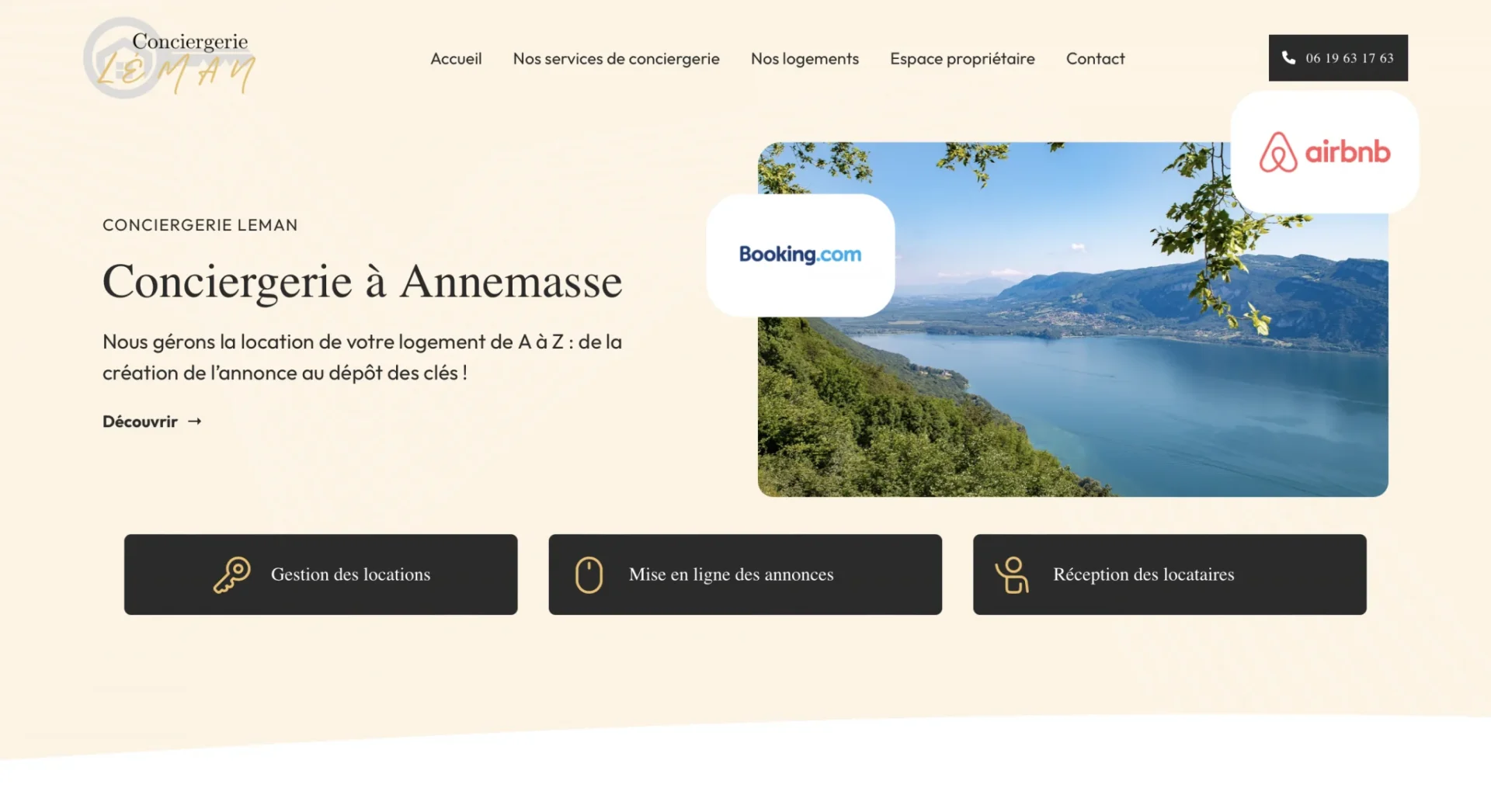 Conciergerie immobilière à Annemasse