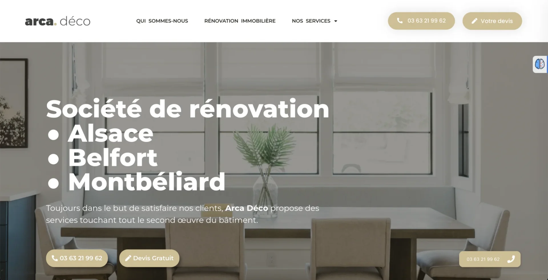 Entreprise de rénovation à Belfort